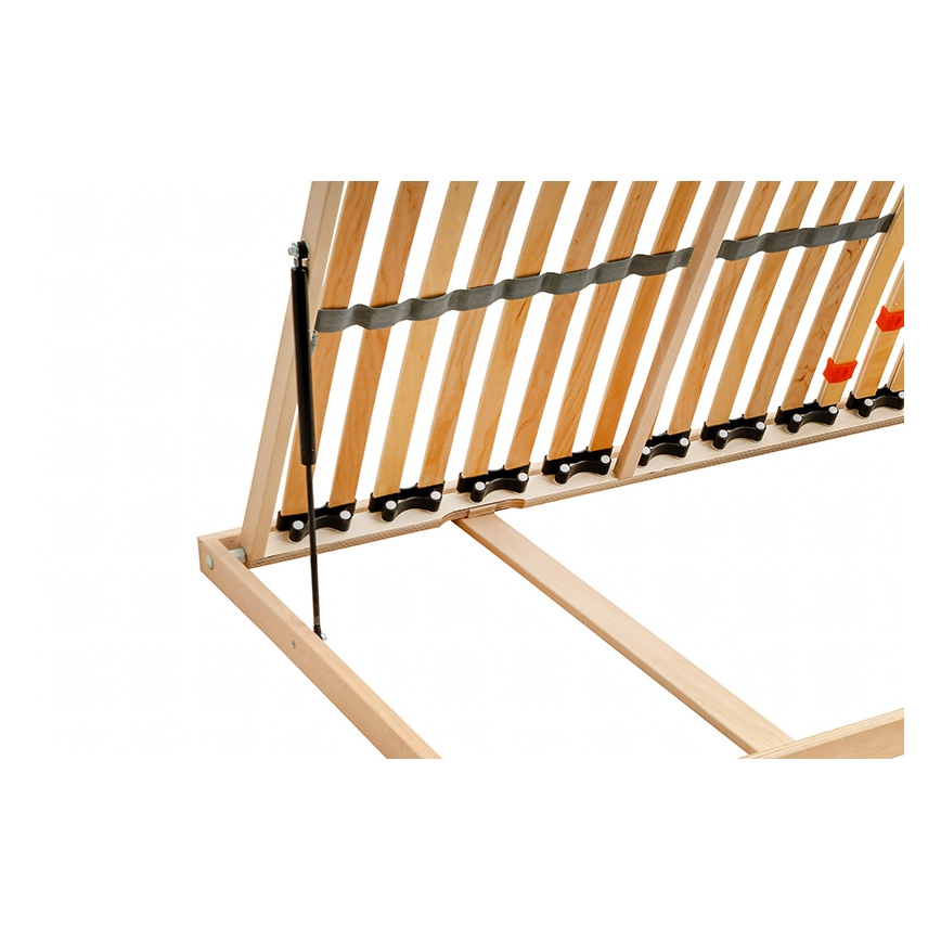 Ambiamo - Joustava sälepohja mäntä kallistettuna ODENSE 200x90 cm vasen