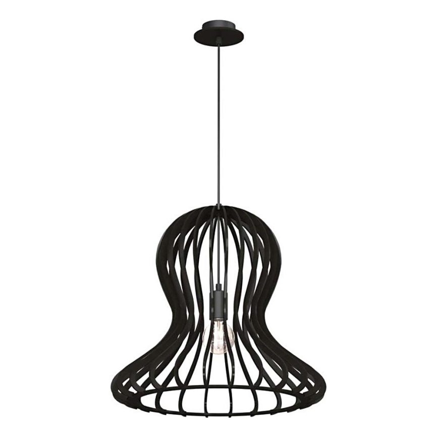 Amplex - Riippuvalaisin johdolla 1xE27/20W/230V musta