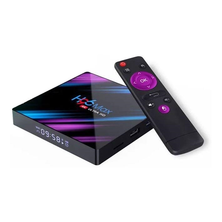 Android TV box SMART 4GB RAM 4K Wi-Fi + kaukosäädin