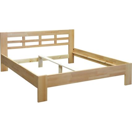 Angela-erikoissuuri parivuode 180x200 cm pyökistä