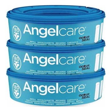 Angelcare - Vaippasäiliön täyttöpakkaukset 3 kpl
