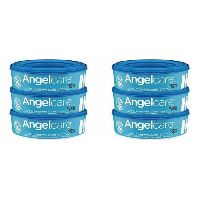 Angelcare - Vaippasäiliön täyttöpakkaukset 6 kpl