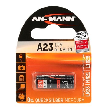 Ansmann 04678 - A 23 - Alkaliparisto A23/LR23/LRV08, 12V