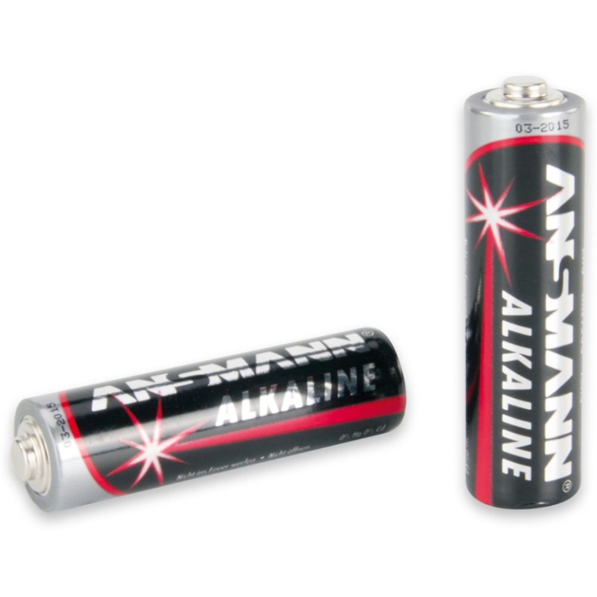 Ansmann 09629 LR6 AA RED - 4kpl alkaliparisto 1,5V