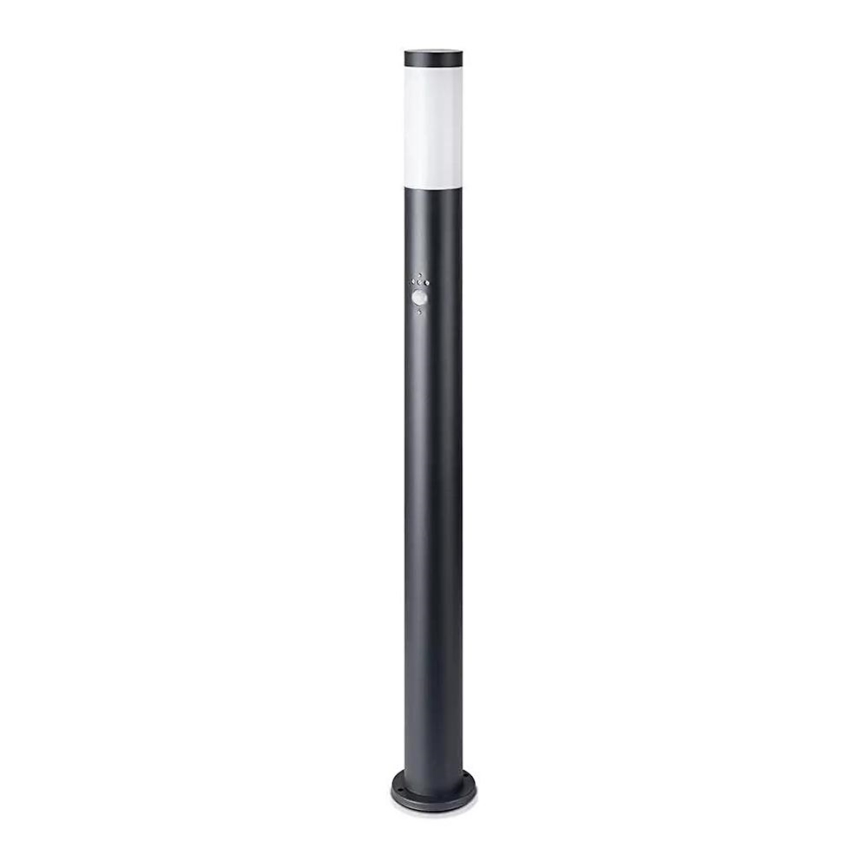Anturilla varustettu ulkovalaisin 1xE27 / 60W / 230V IP44 110cm musta