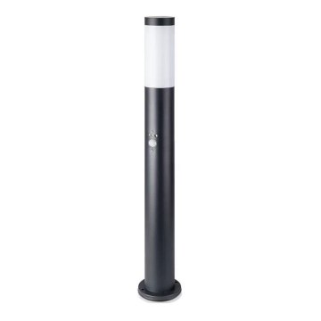 Anturilla varustettu ulkovalaisin 1xE27 / 60W / 230V IP44 80cm musta