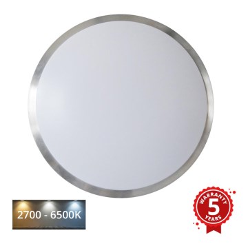APLED - LED-kattovalaisin anturilla LENS PP TRICOLOR LED/18W/230V IP44 2700 - 6500K 1210lm