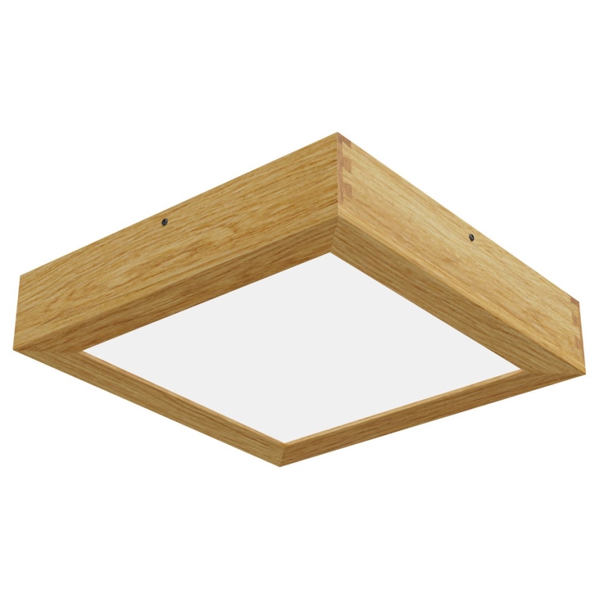 APLED - LED-kattovalo QUADRA LED/24W/230V tammi
