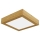 APLED - LED-kattovalo QUADRA LED/24W/230V tammi