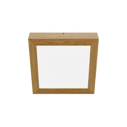 APLED - LED-kattovalo QUADRA LED/24W/230V tammi