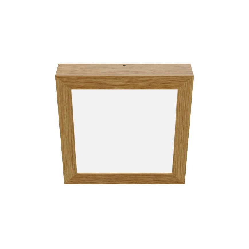 APLED - LED-kattovalo QUADRA LED/24W/230V tammi