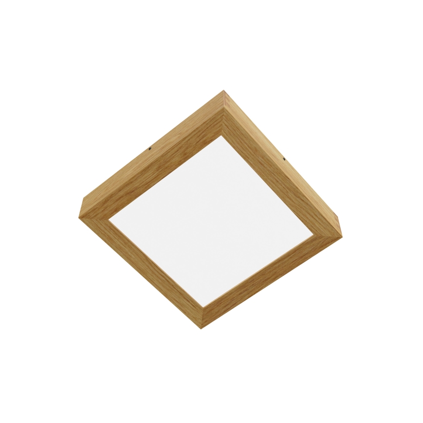 APLED - LED-kattovalo QUADRA LED/24W/230V tammi