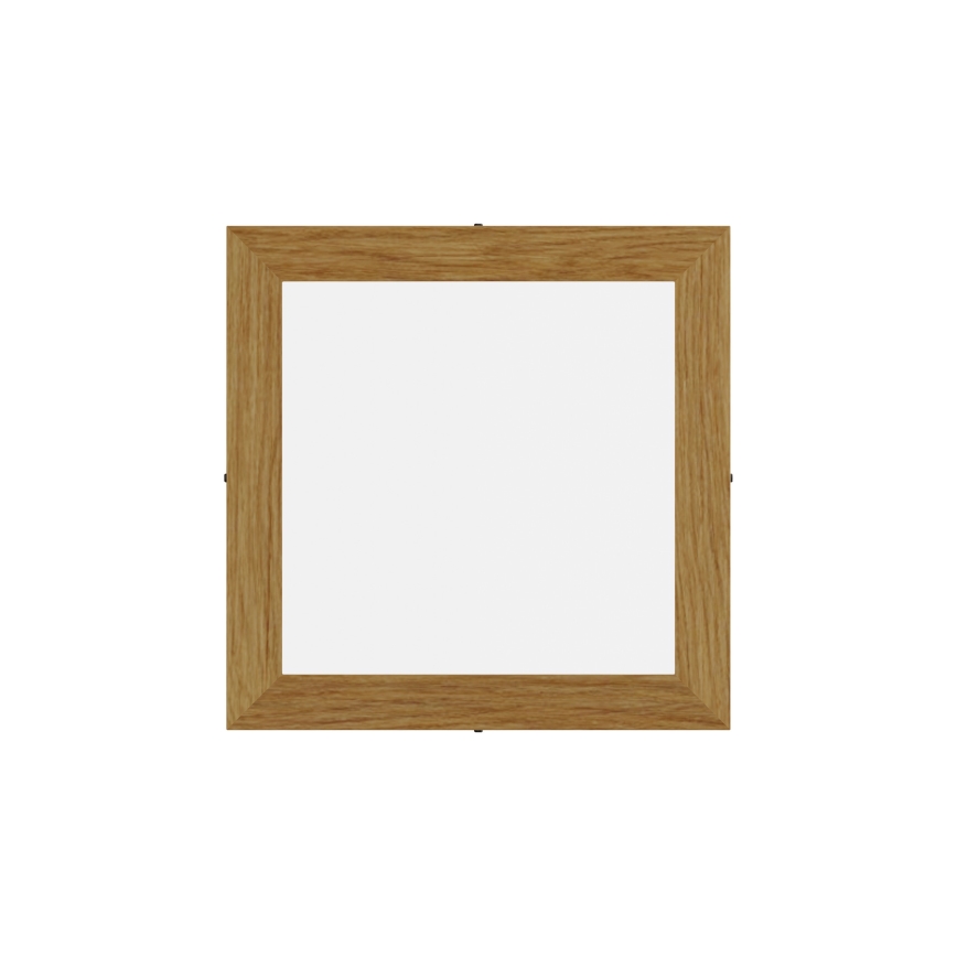 APLED - LED-kattovalo QUADRA LED/24W/230V tammi