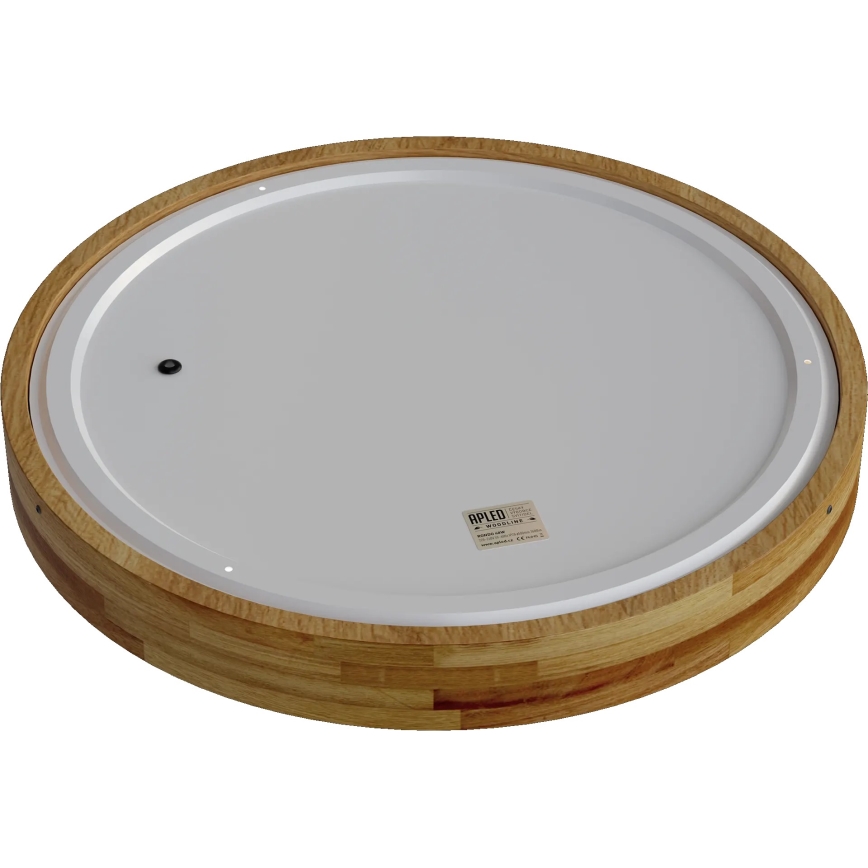 APLED - LED-kattovalo RONDO LED/48W/230V d. 50 cm tammi