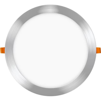 APLED - LED Kylpyhuoneen upotettava valo RONDO LED/24W/230V IP40 halkaisija 30 cm mattakromi