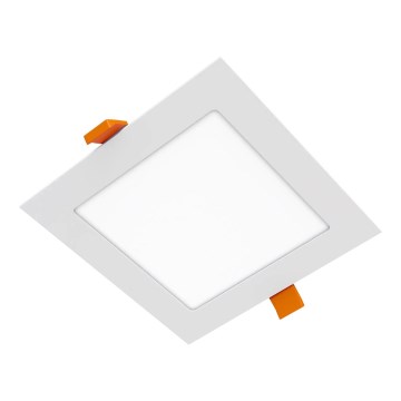 APLED - LED Kylpyhuoneen upotettava valo SQUARE LED/12W/230V IP40 17x17 cm valkoinen