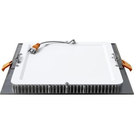 APLED - LED Kylpyhuoneen upotettava valo SQUARE LED/18W/230V IP41 220x220 mm