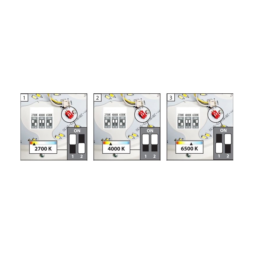 APLED - LED Kylpyhuoneen kattovalo sensorilla LENS LED/16W/230V IP44 2700-6500K
