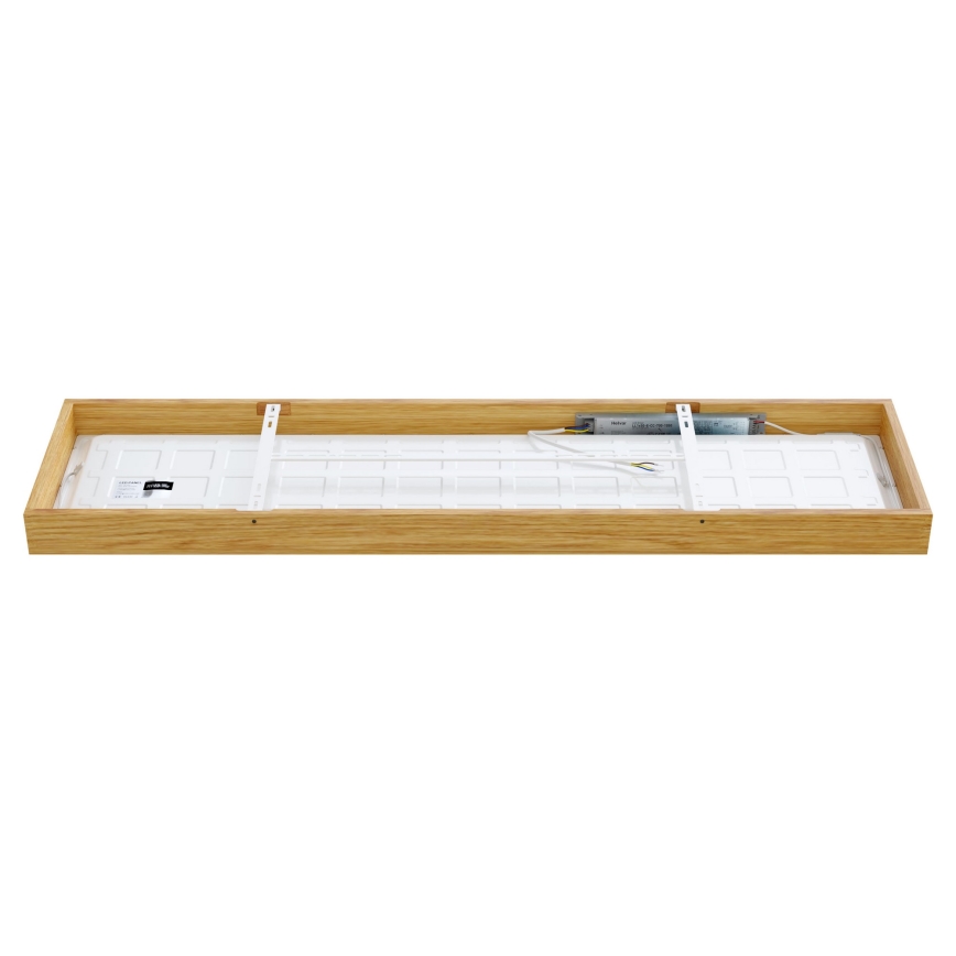 APLED - LED Pinta-asennettava paneeli QUADRA LED/42W/230V tammi