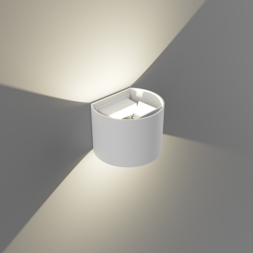 APLED - LED-ulkoseinävalaisin OVAL 2xLED/3W/230V IP65