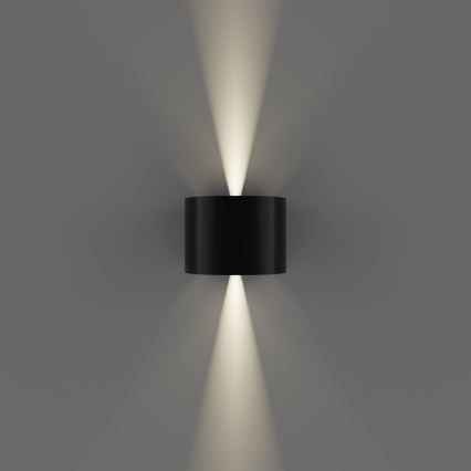 APLED - LED-ulkoseinävalaisin OVAL 2xLED/3W/230V IP65
