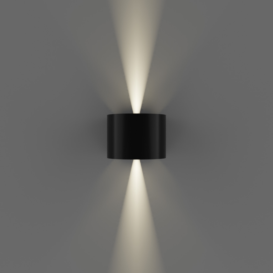 APLED - LED-ulkoseinävalaisin OVAL 2xLED/3W/230V IP65