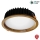 APLED - LED upotettava valo RONDO WOODLINE LED/12W/230V 4000K halkaisija 20 cm tammi massiivipuu