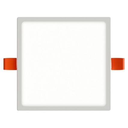 APLED - LED upotettava valo SQUARE SLIM LED/16W/230V 14,5x14,5 cm valkoinen