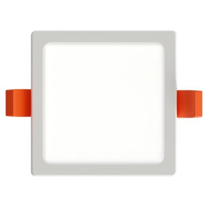 APLED - LED upotettava valo SQUARE SLIM LED/8W/230V 9x9 cm valkoinen