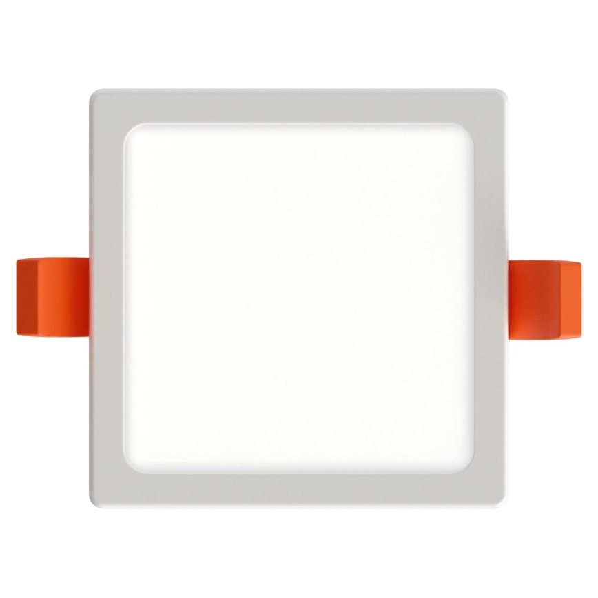 APLED - LED upotettava valo SQUARE SLIM LED/8W/230V 9x9 cm valkoinen