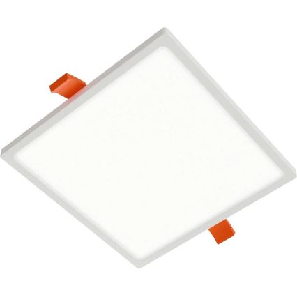 APLED - LED upotettava valo SQUARE SLIM LED/8W/230V 9x9 cm valkoinen