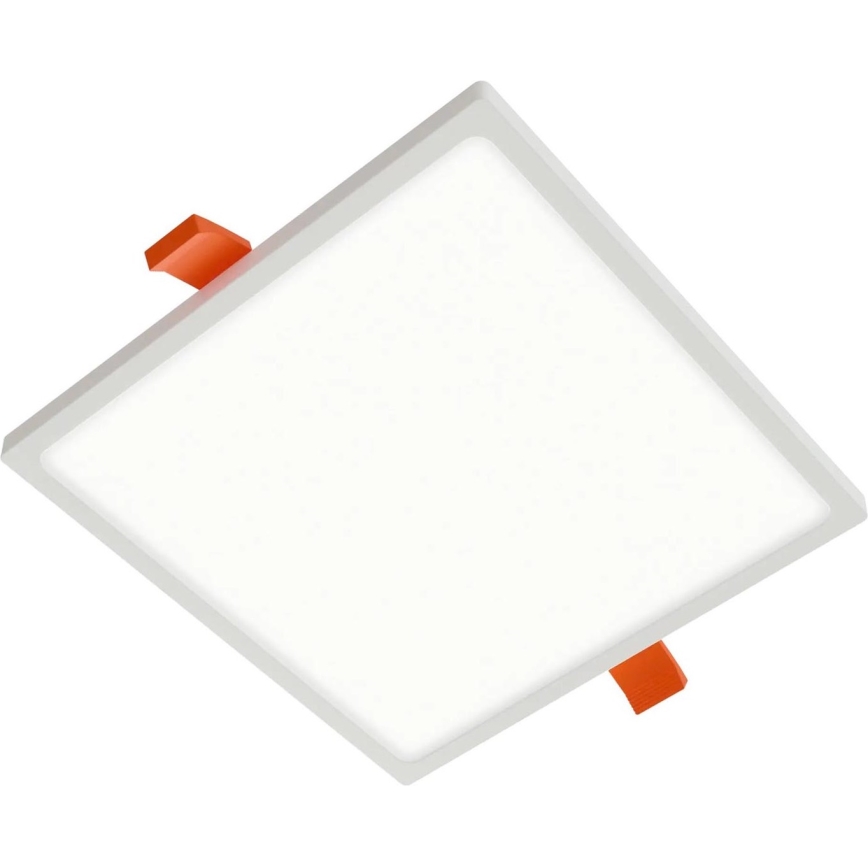 APLED - LED upotettava valo SQUARE SLIM LED/8W/230V 9x9 cm valkoinen