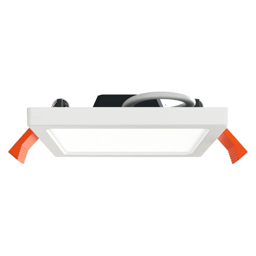 APLED - LED upotettava valo SQUARE SLIM LED/8W/230V 9x9 cm valkoinen