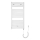 Aqualine - Kylpyhuoneen sähkö jäähdytin DIRECT-E 300W/230V 96 cm valkoinen suora