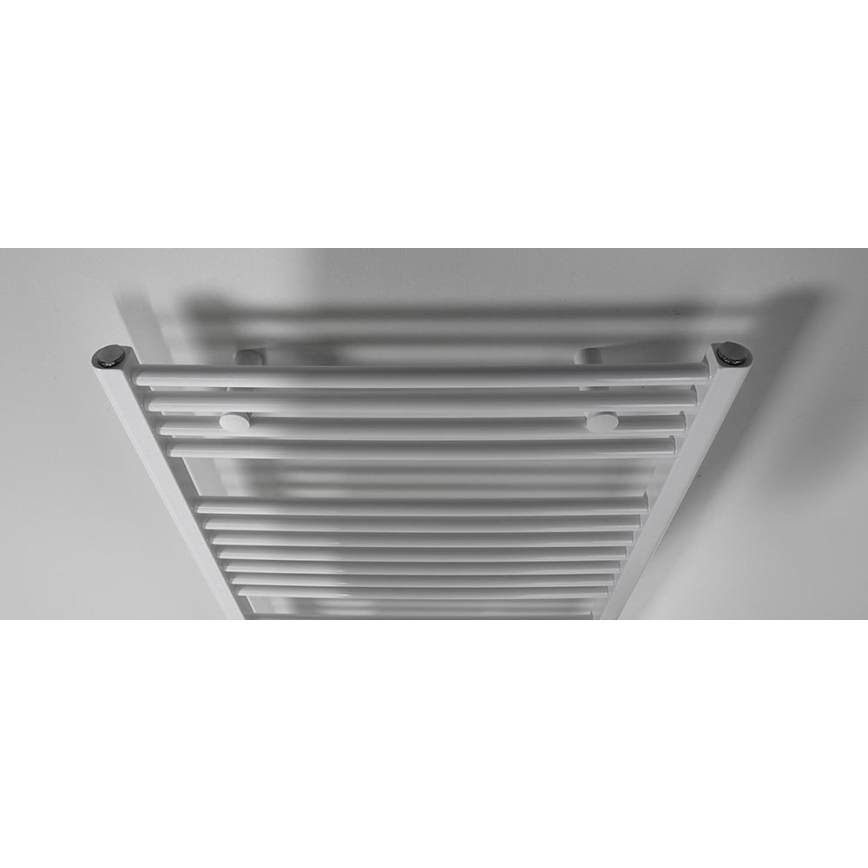 Aqualine - Kylpyhuoneen sähkö jäähdytin DIRECT-E 600W/230V 132 cm valkoinen suora