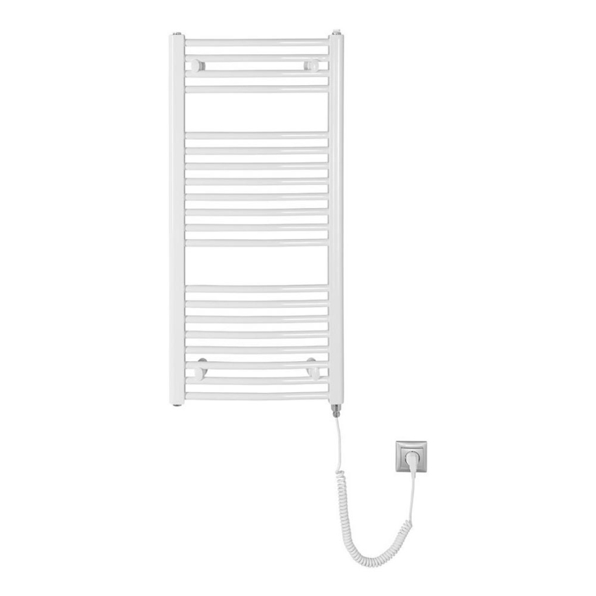 Aqualine - Kylpyhuoneen sähkö jäähdytin ORBIT-E 300W/230V 96 cm valkoinen pyöreä