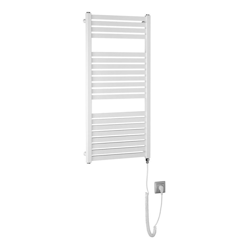 Aqualine - Kylpyhuoneen sähkö jäähdytin TONDI-E 300W/230V 97 cm valkoinen suora