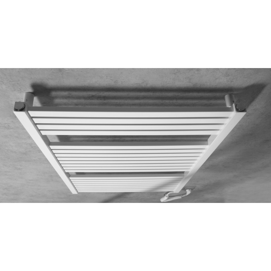 Aqualine - Kylpyhuoneen sähkö jäähdytin TONDI-E 400W/230V 97 cm valkoinen suora