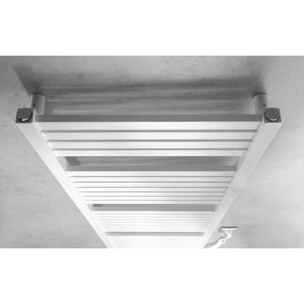 Aqualine - Kylpyhuoneen sähkö jäähdytin TONDI-E 500W/230V 133 cm valkoinen suora
