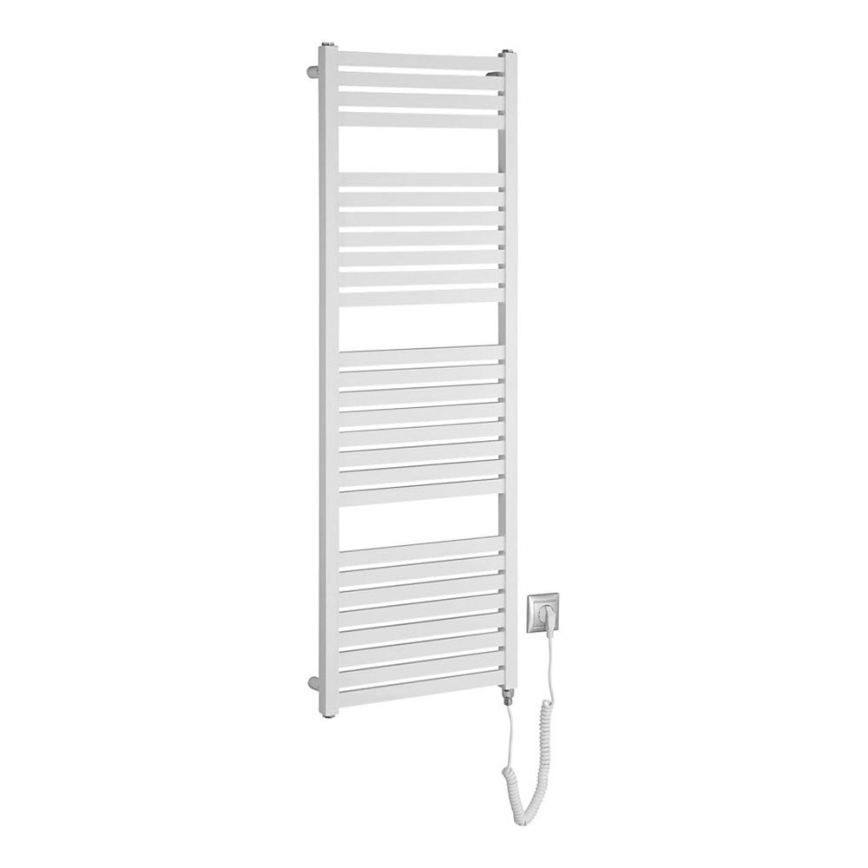 Aqualine - Kylpyhuoneen sähkö jäähdytin TONDI-E 500W/230V 133 cm valkoinen suora