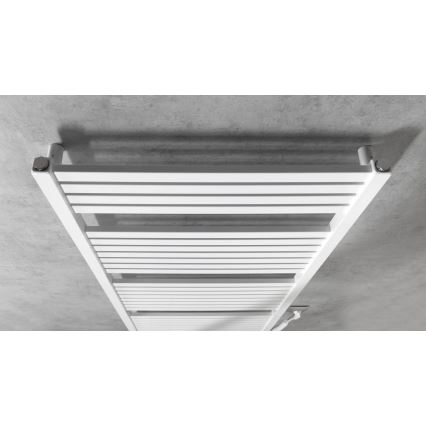 Aqualine - Kylpyhuoneen sähkö jäähdytin TONDI-E 800W/230V 169 cm valkoinen suora