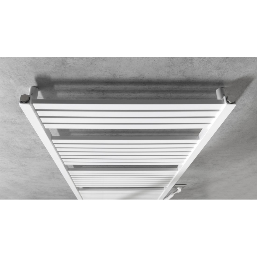 Aqualine - Kylpyhuoneen sähkö jäähdytin TONDI-E 800W/230V 169 cm valkoinen suora