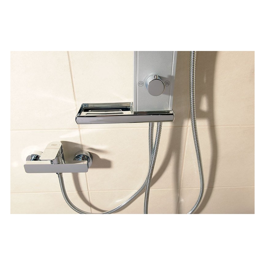 Aqualine - ROME-suihkusetti, kiiltävä kromi