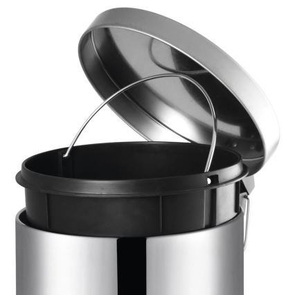 Aqualine - Roska-astia SIMPLE LINE 5 l kiillotettu ruostumaton