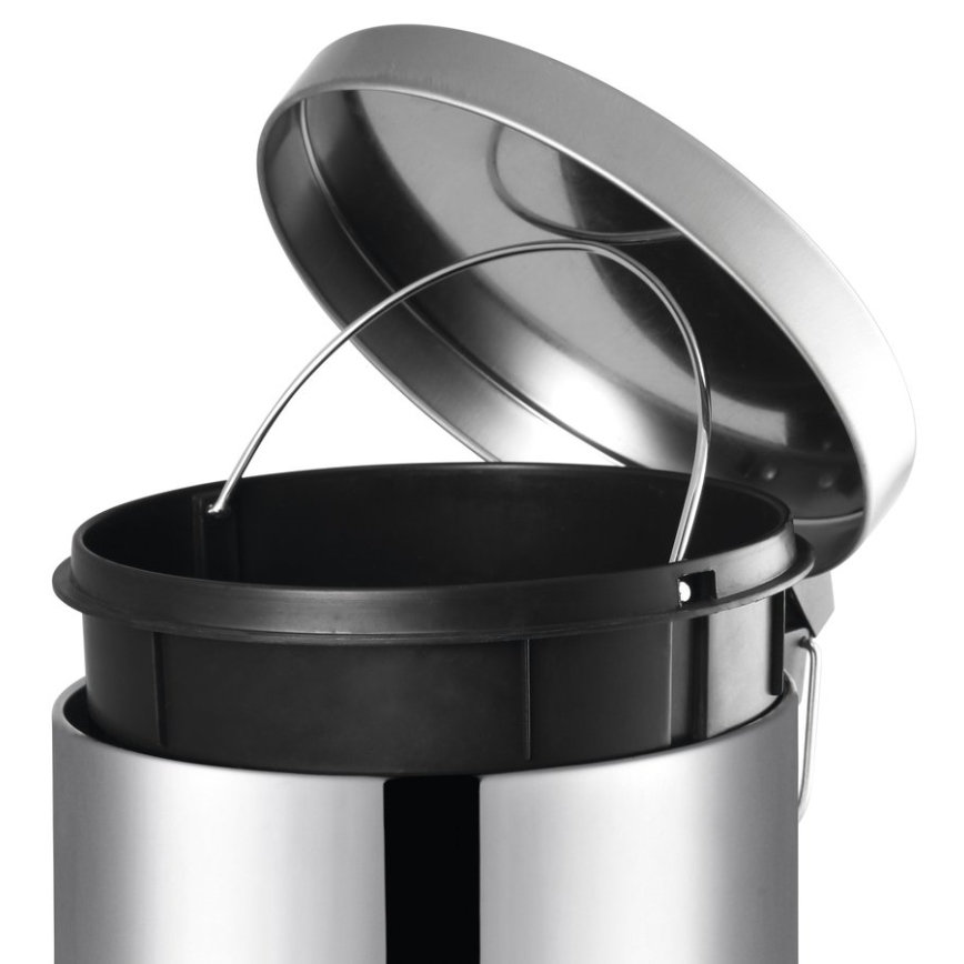 Aqualine - Roska-astia SIMPLE LINE 5 l kiillotettu ruostumaton