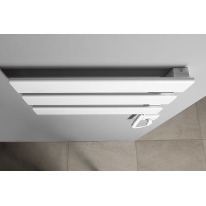 Aqualine - Sähköinen pyyhekuivain ELVIS 50W/230V 34,2 cm valkoinen oikea