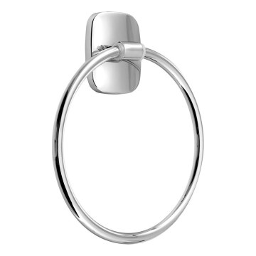 Aqualine - Seinäpyyhepidike RUMBA halkaisija 15,6 cm kiiltävä kromi