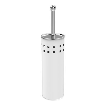 Aqualine - Vapaasti seisova wc-harja SIMPLE LINE valkoinen/kiiltävä kromi