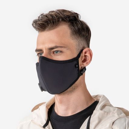 ÄR antiviraalinen hengityssuojain - pieni logo S - ViralOff® 99% - tehokkaampi kuin FFP2