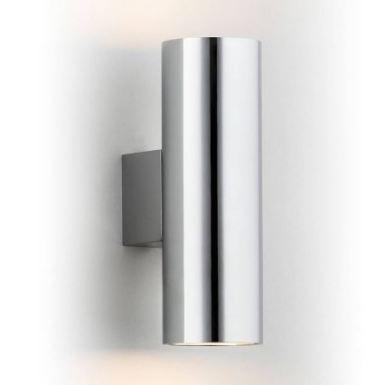 Argon 0912 - Seinävalaisin MITOS 2xGU10/5W/230V kiiltävä kromi